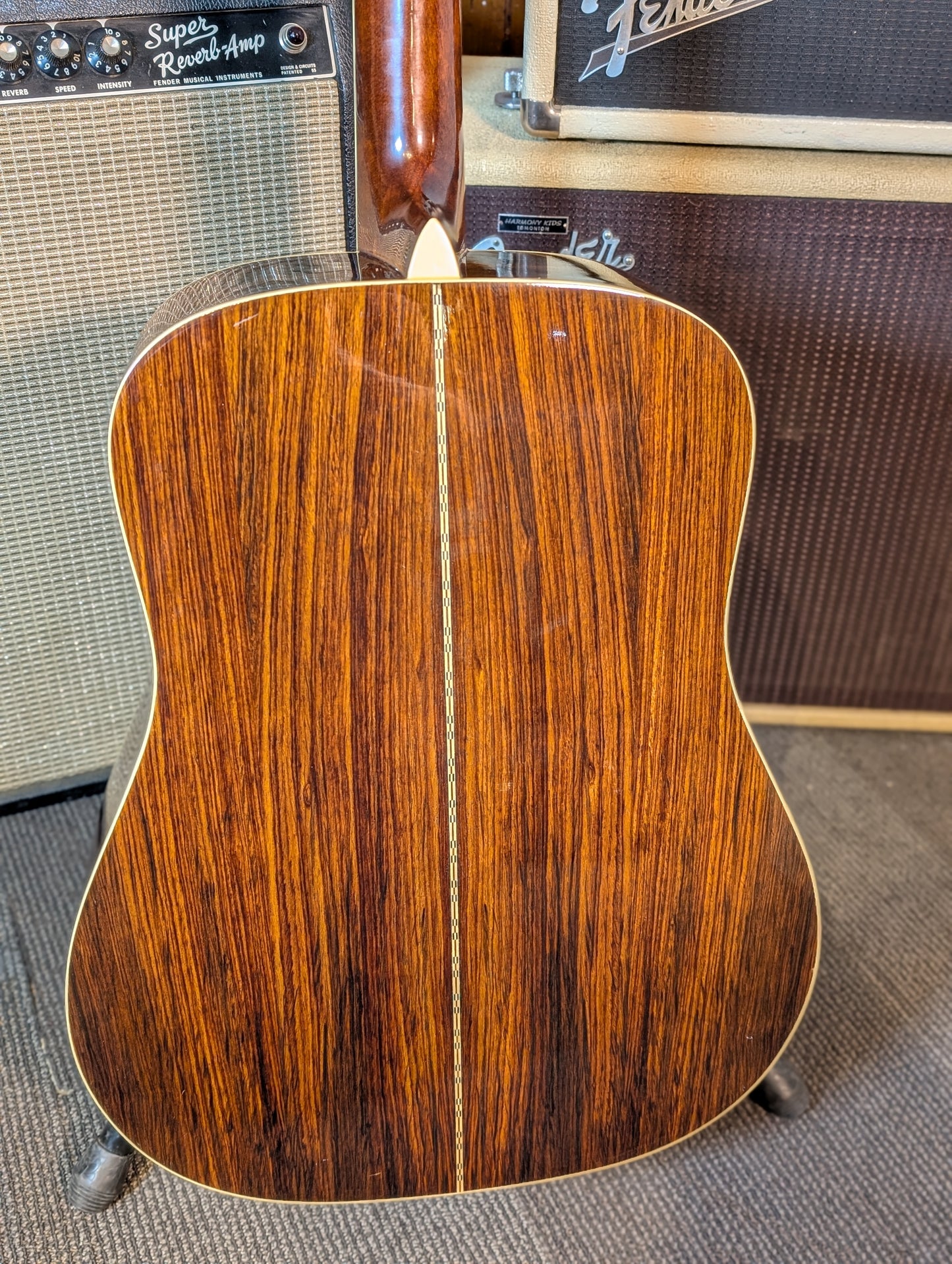 Fender F-65 Dreadnought Acoustic Guitar w/Case - Natural (Late 70's - Early 80's)