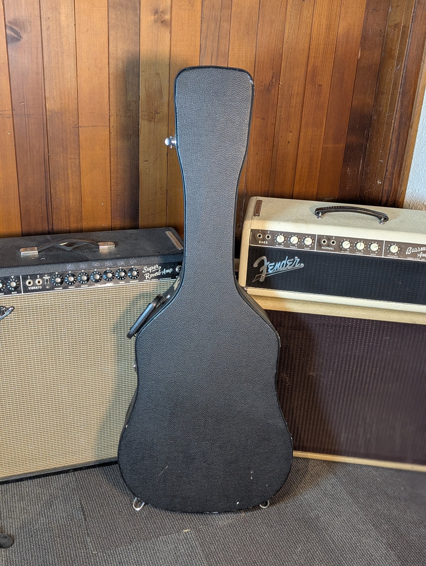 Fender F-65 Dreadnought Acoustic Guitar w/Case - Natural (Late 70's - Early 80's)