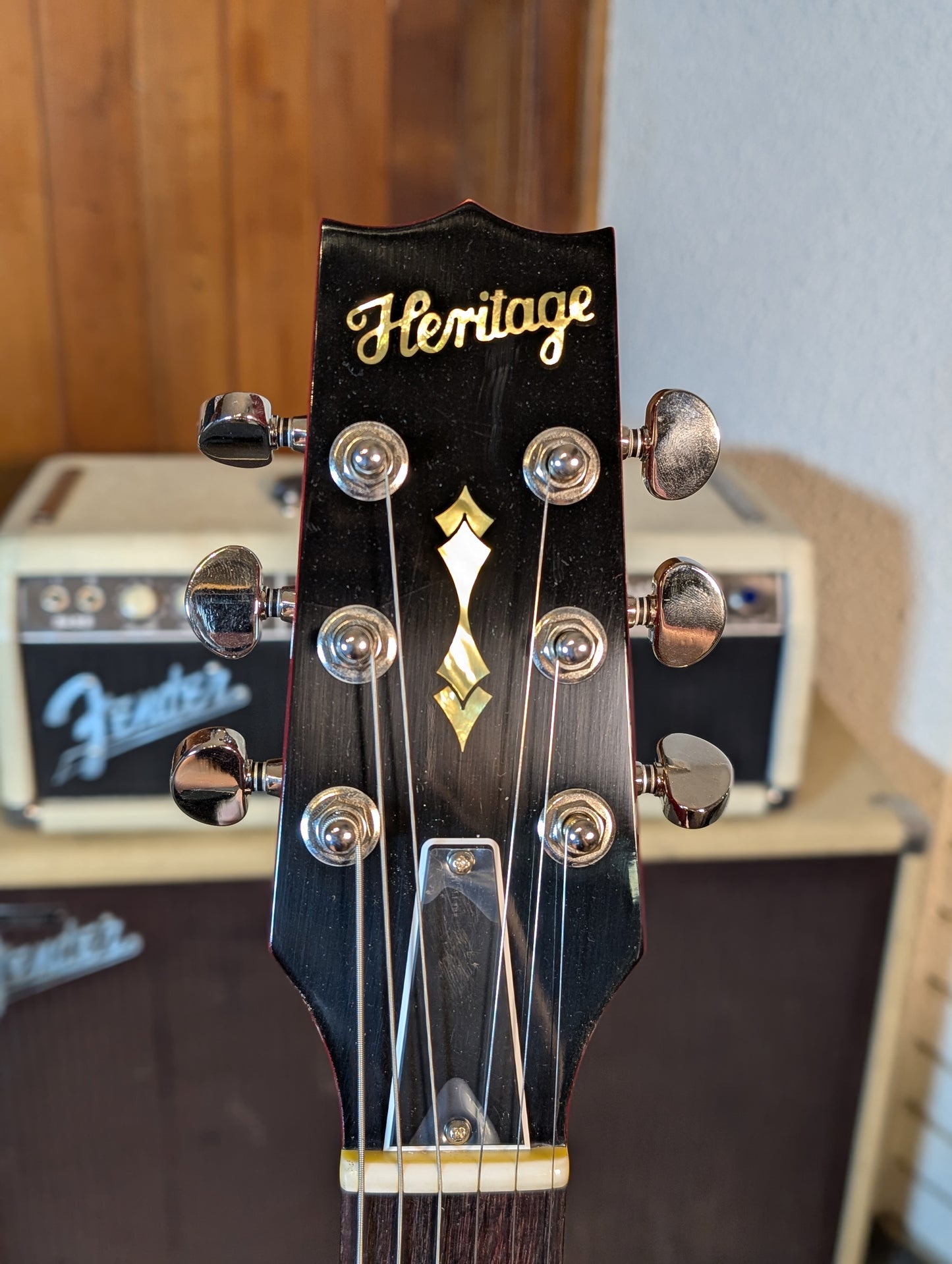 Heritage Custom Shop H-137 Single Cut Electric Guitar w/Case - Faded Cherry (Demo Stock)