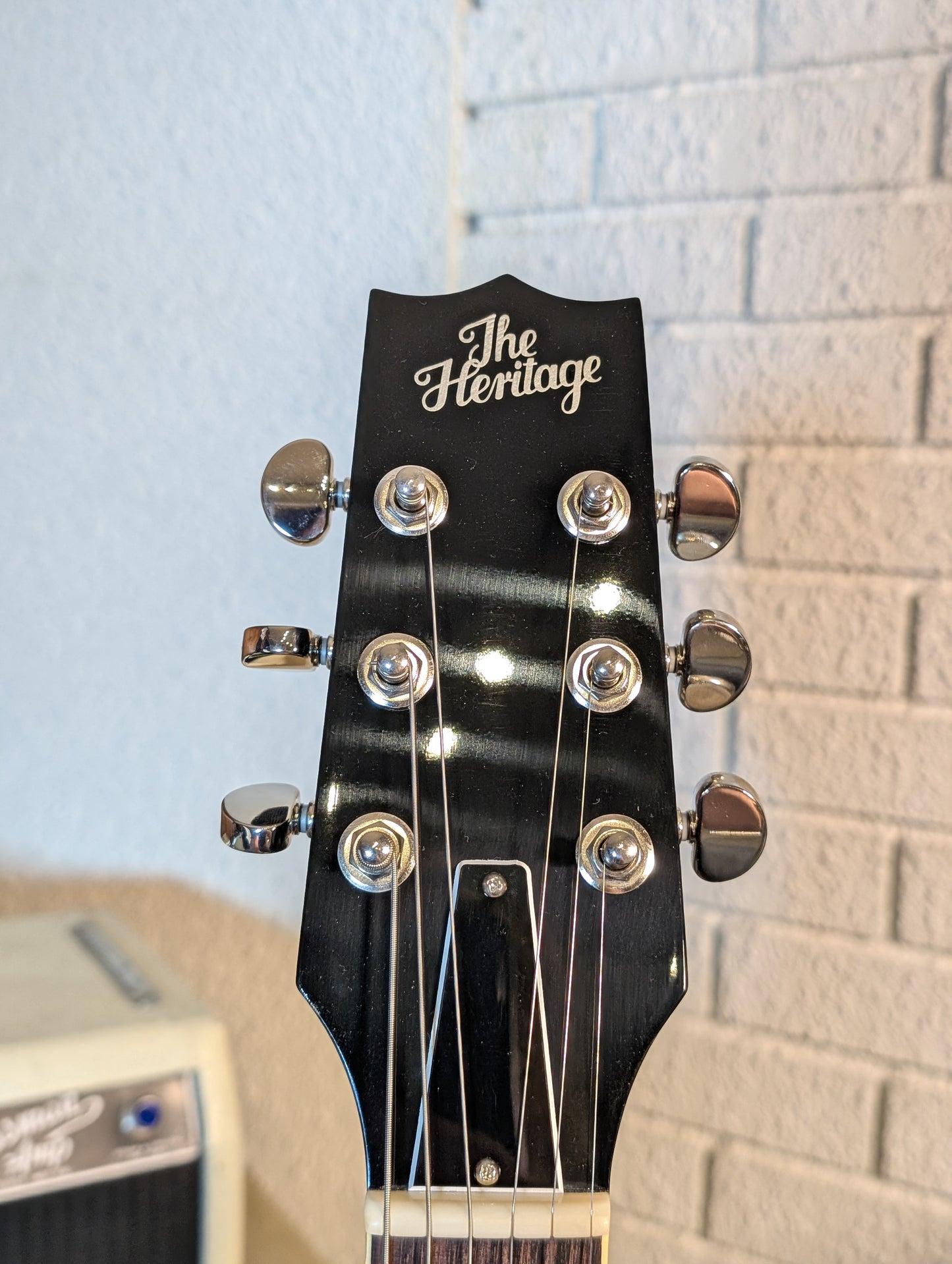 Heritage Standard H-530 V2 Hollow Body Electric Guitar w/Case - Ebony (Demo Stock)
