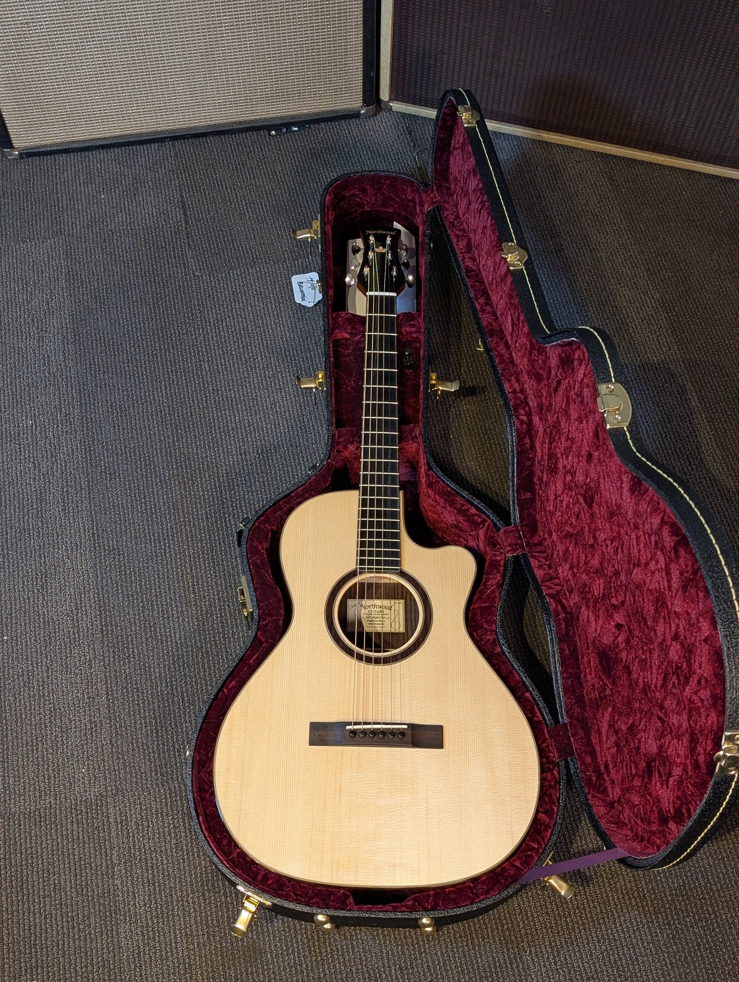 Northwood 70 Series 12-Fret L-00/VC Acoustic Guitar w/Case - Natural