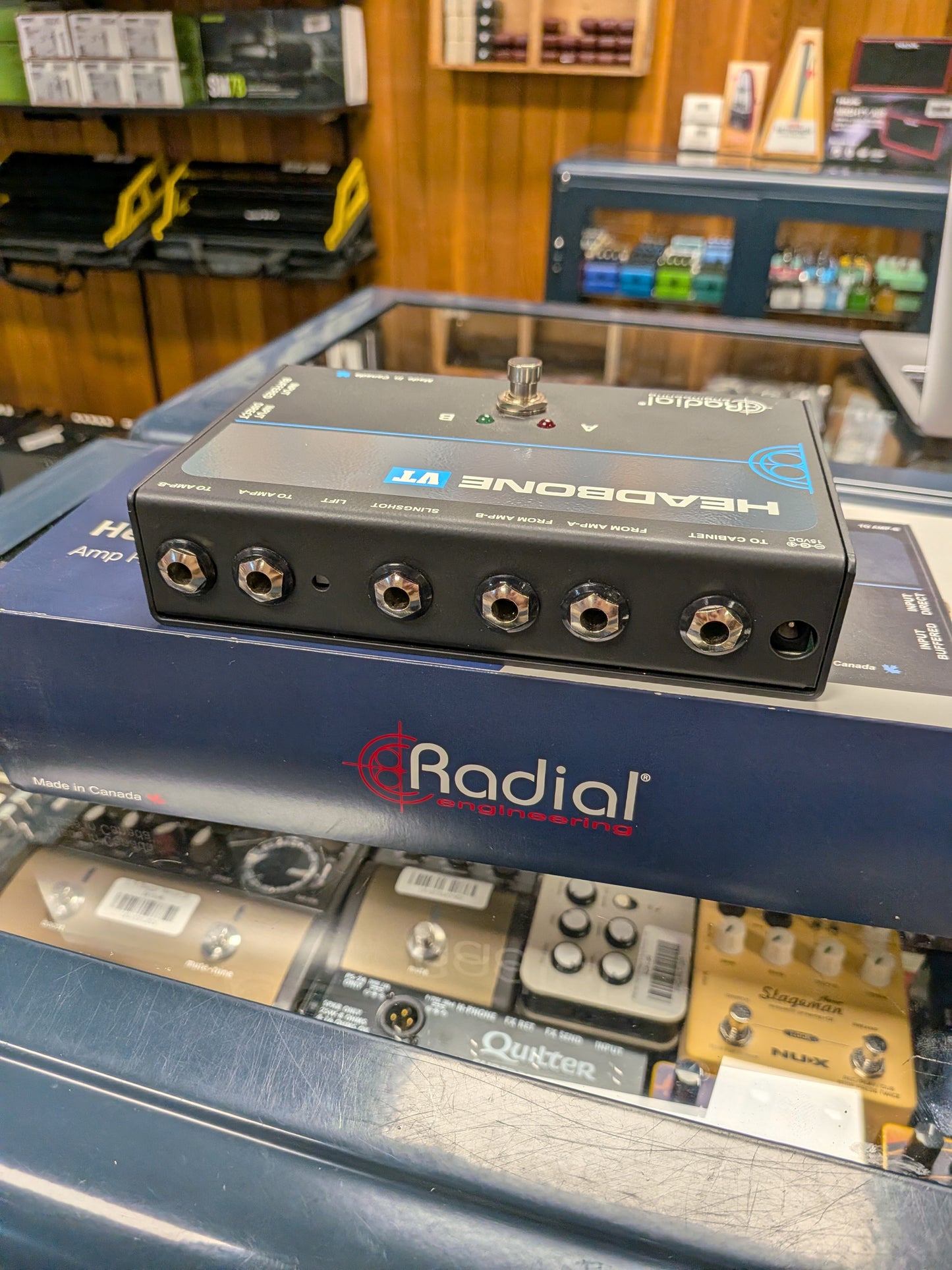 Radial Headbone VT Valve/Tube Amp Head Switcher (Used)