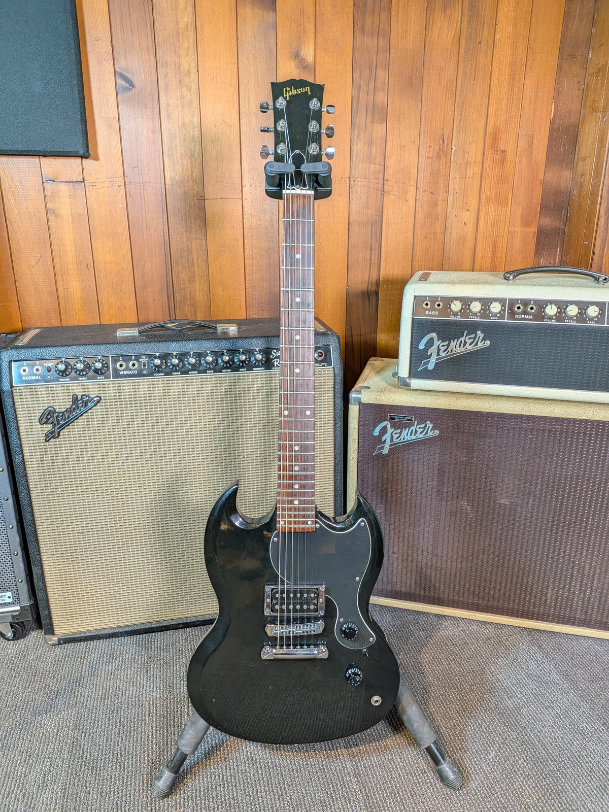 Gibson SG-1 Electric Guitar w/Case - Ebony (1997)
