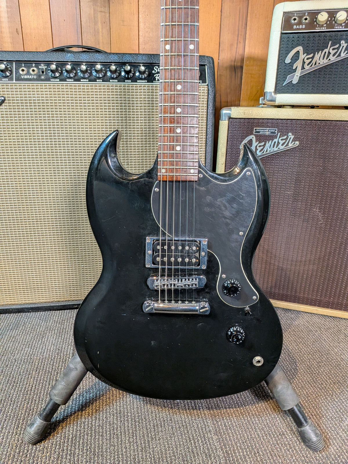 Gibson SG-1 Electric Guitar w/Case - Ebony (1997)