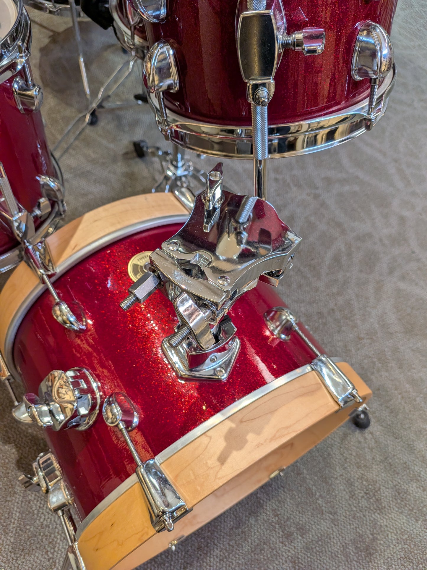 Tama Club Jam Flyer Drum Set - Candy Apple Mist (Used)