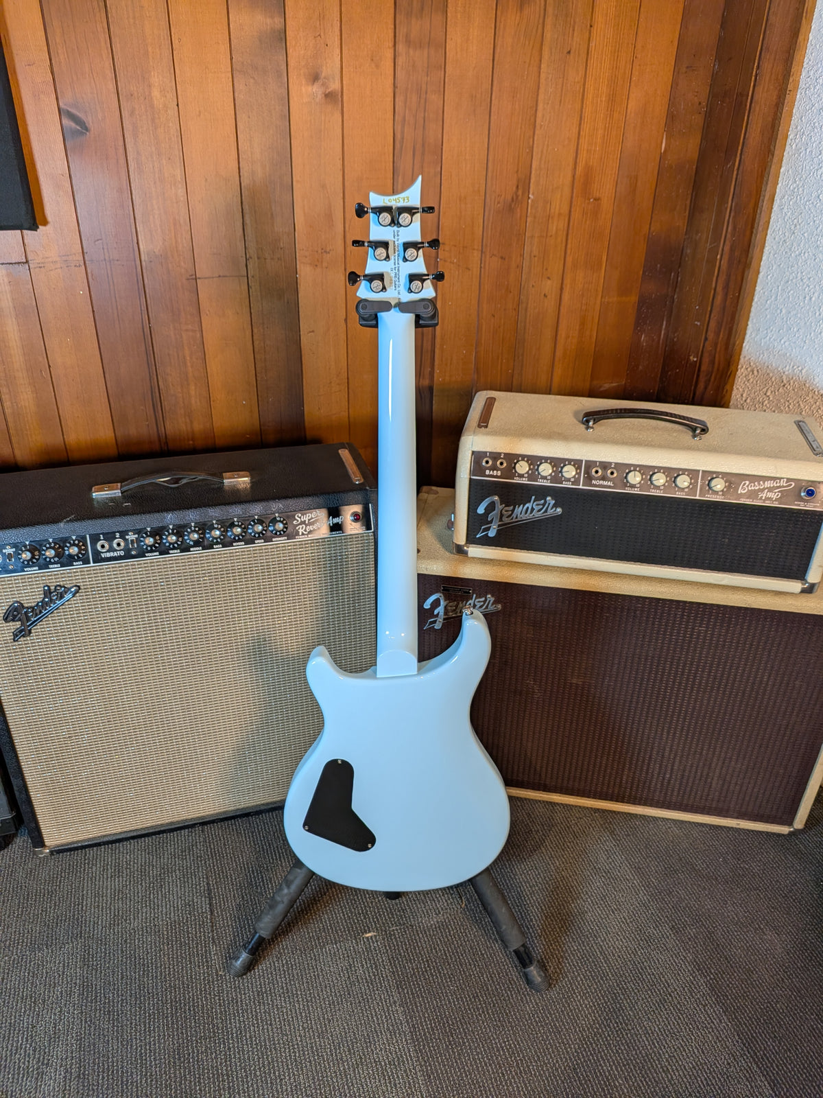 PRS SE Tim Mahoney Signature Guitar w/Case - Baby Blue (2011)
