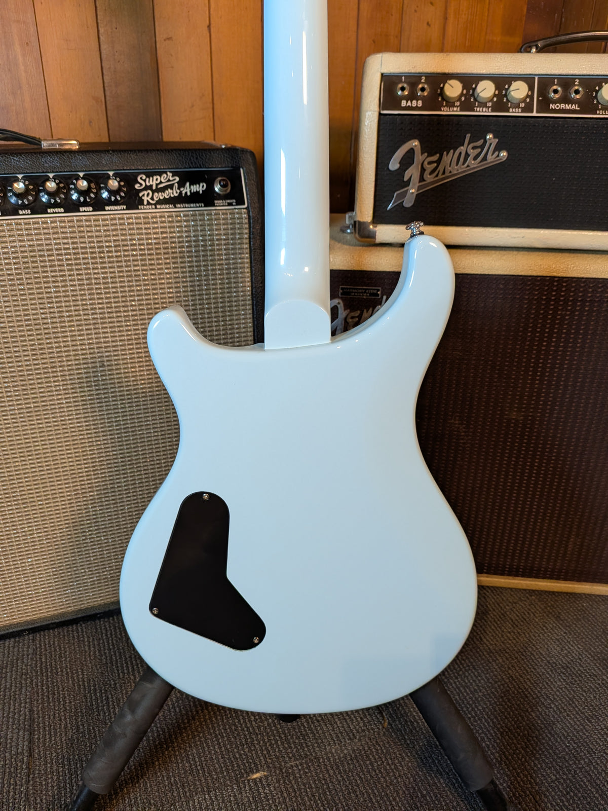 PRS SE Tim Mahoney Signature Guitar w/Case - Baby Blue (2011)