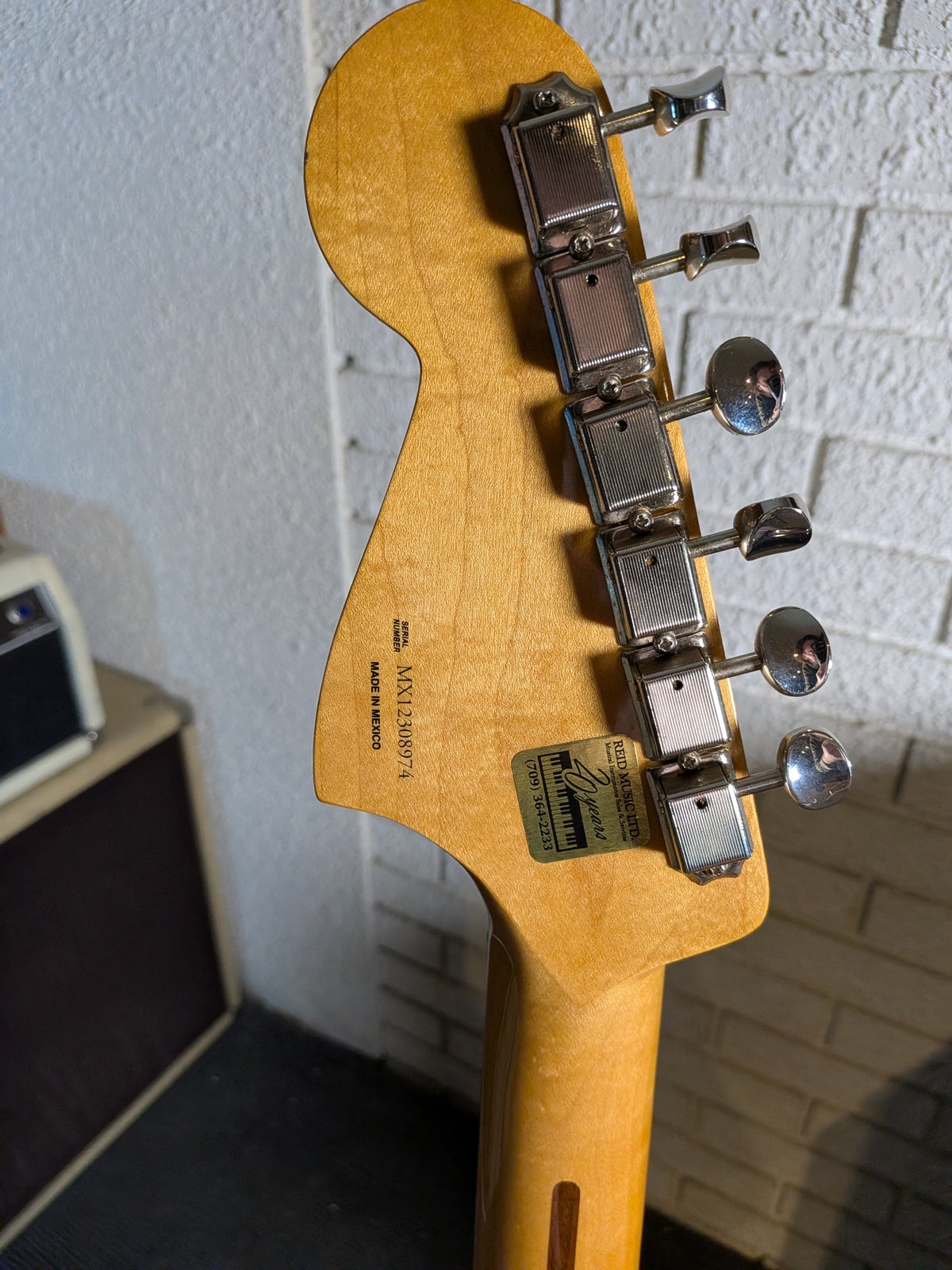 Fender Pawn Shop Bass VI Electric Guitar w/Gig Bag - 3-Color Sunburst (2012)