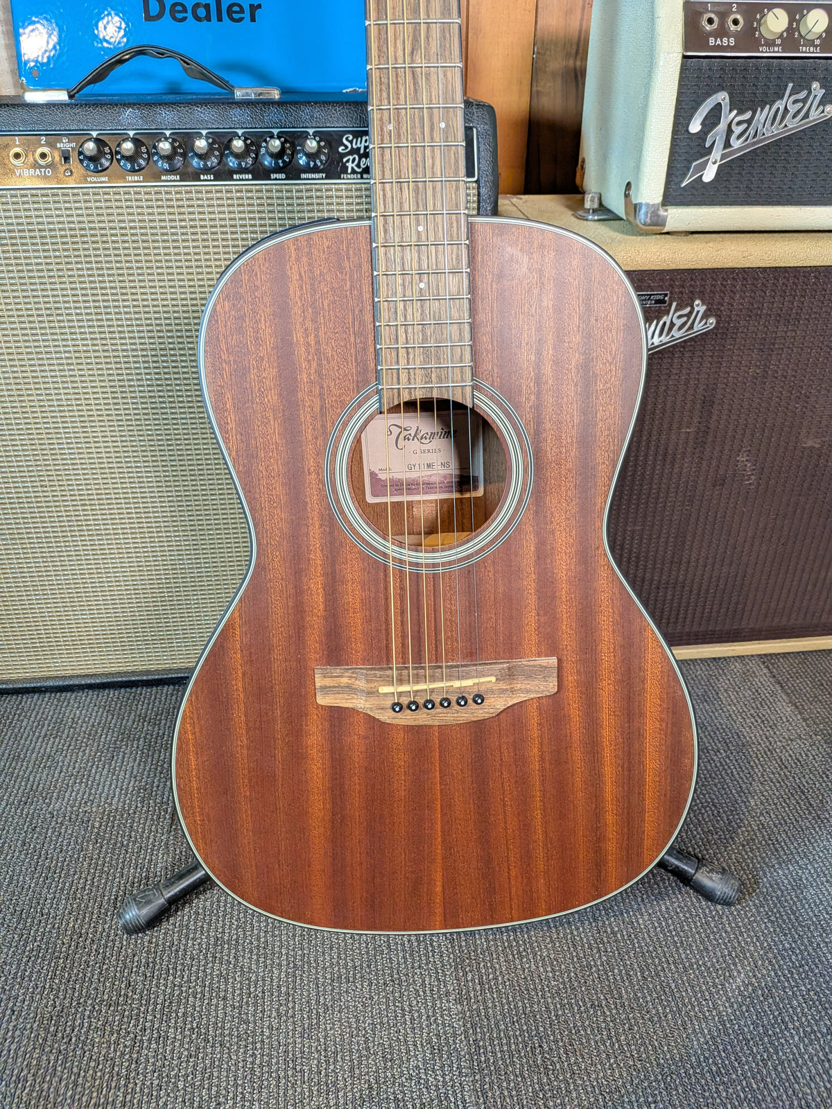 Takamine GY11ME Acoustic/Electric Guitar w/Case - Natural Sapele (Used)