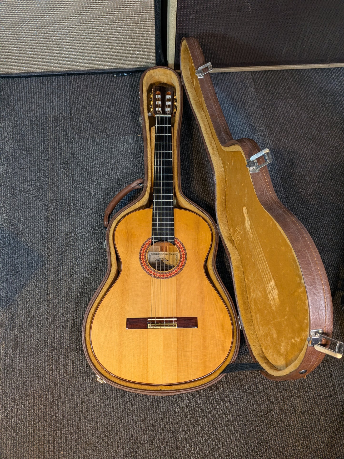 Almansa 447 Cipres Flamenco Acoustic/Electric Guitar w/Case (Used)
