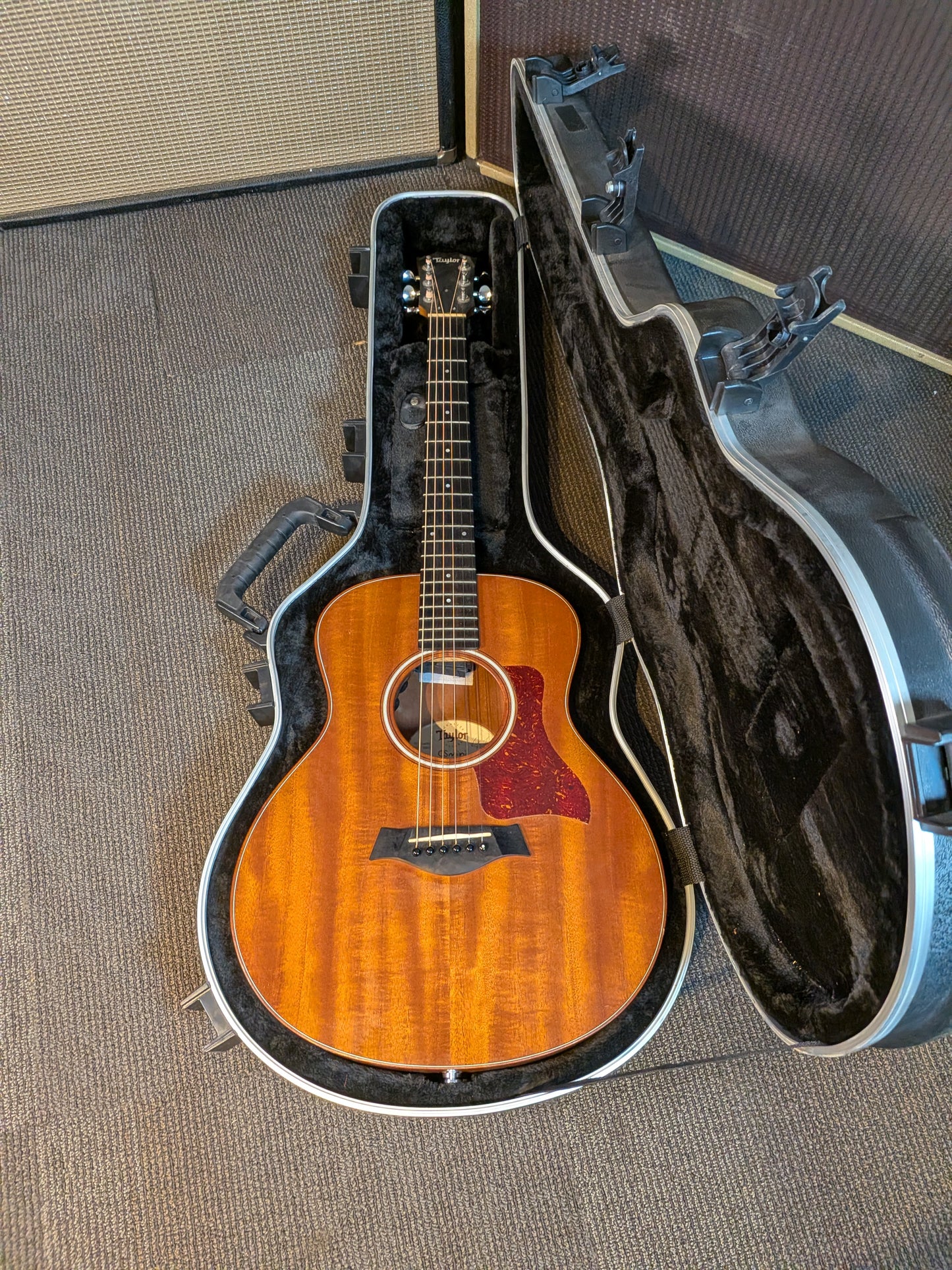 Taylor GS Mini Mahogany Top Acoustic/Electric Guitar w/Case (2016)