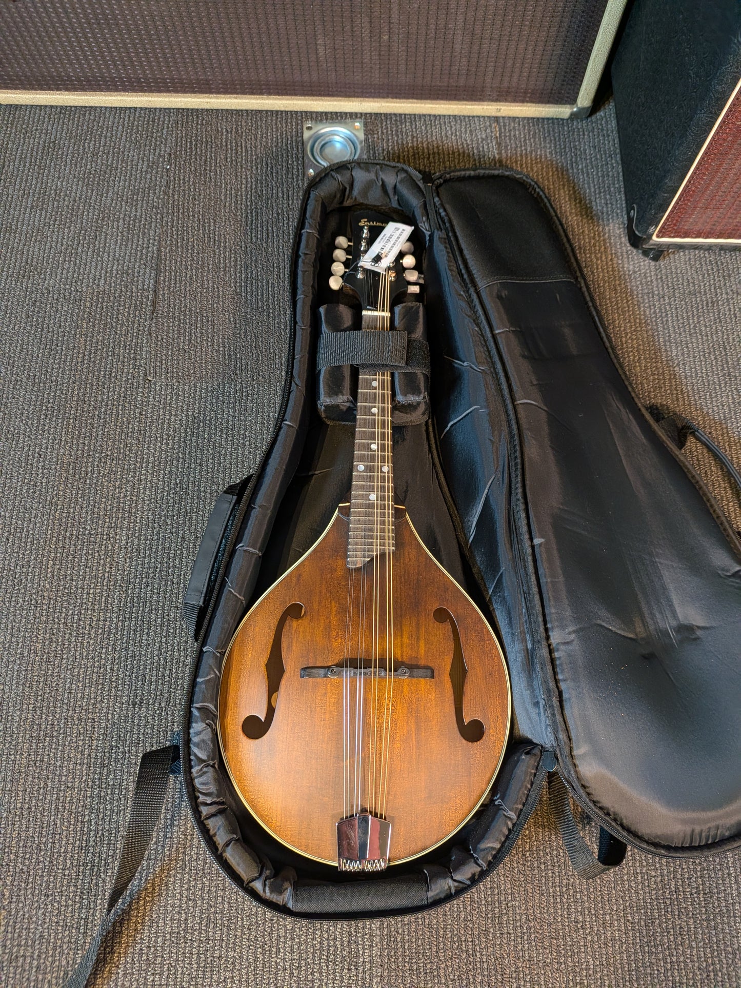 Eastman MD305L Left Handed A-Style Mandolin w/Gig Bag - Classic Satin Finish (Serial #N2402419)