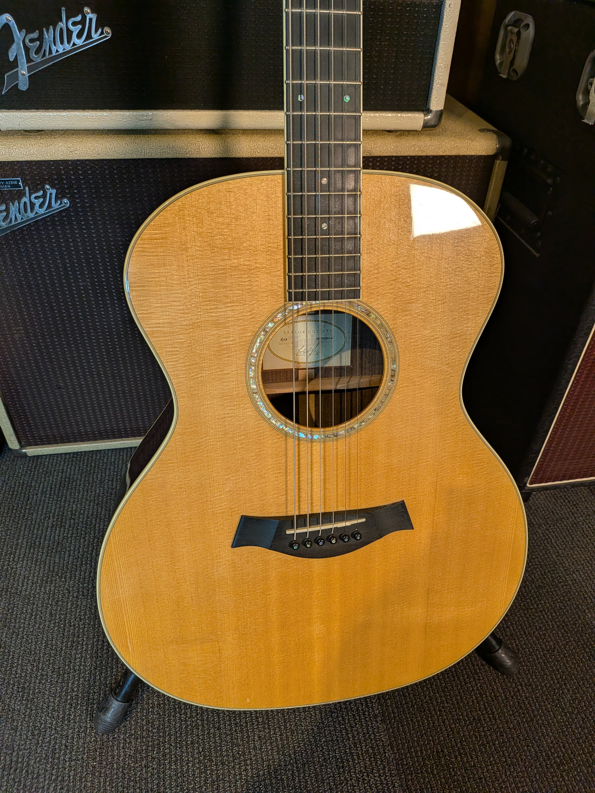 Taylor GA8 Grand Auditorium Acoustic Guitar w/Case - Natural (2007)