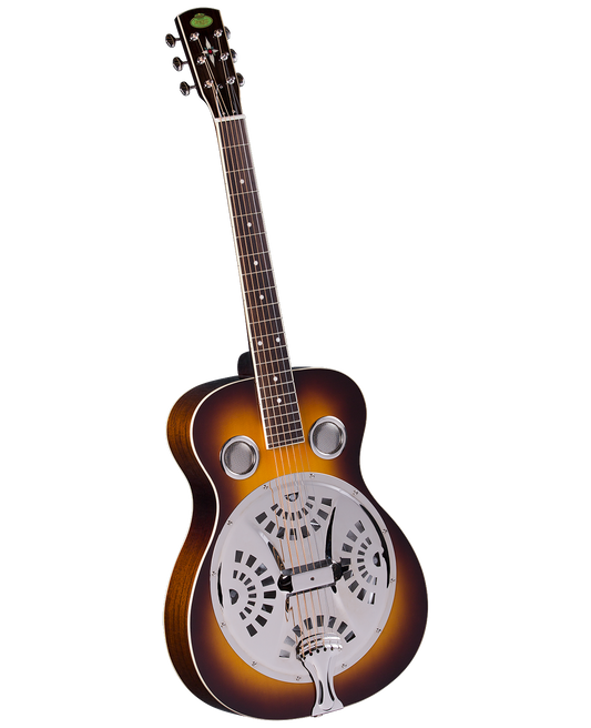 Regal RD-40V Studio Series Roundneck Resophonic Guitar - Vintage Sunburst