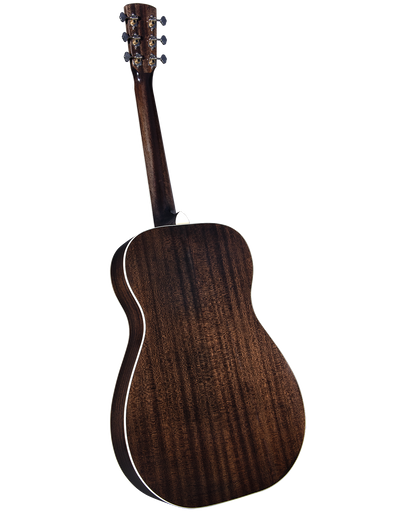 Regal RD-56 Artist Series Roundneck Black Lightning Resophonic Guitar – Translucent Black