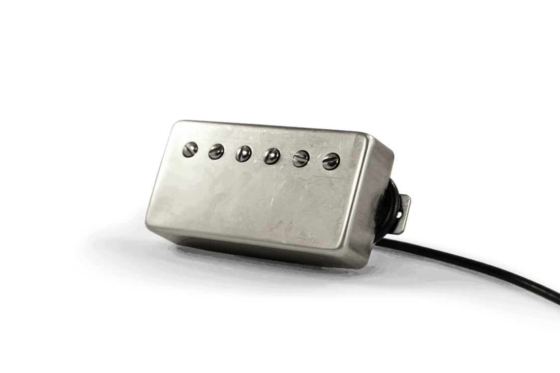 Fralin Pickups Pure P.A.F Humbucker Set - Raw Nickel Cover