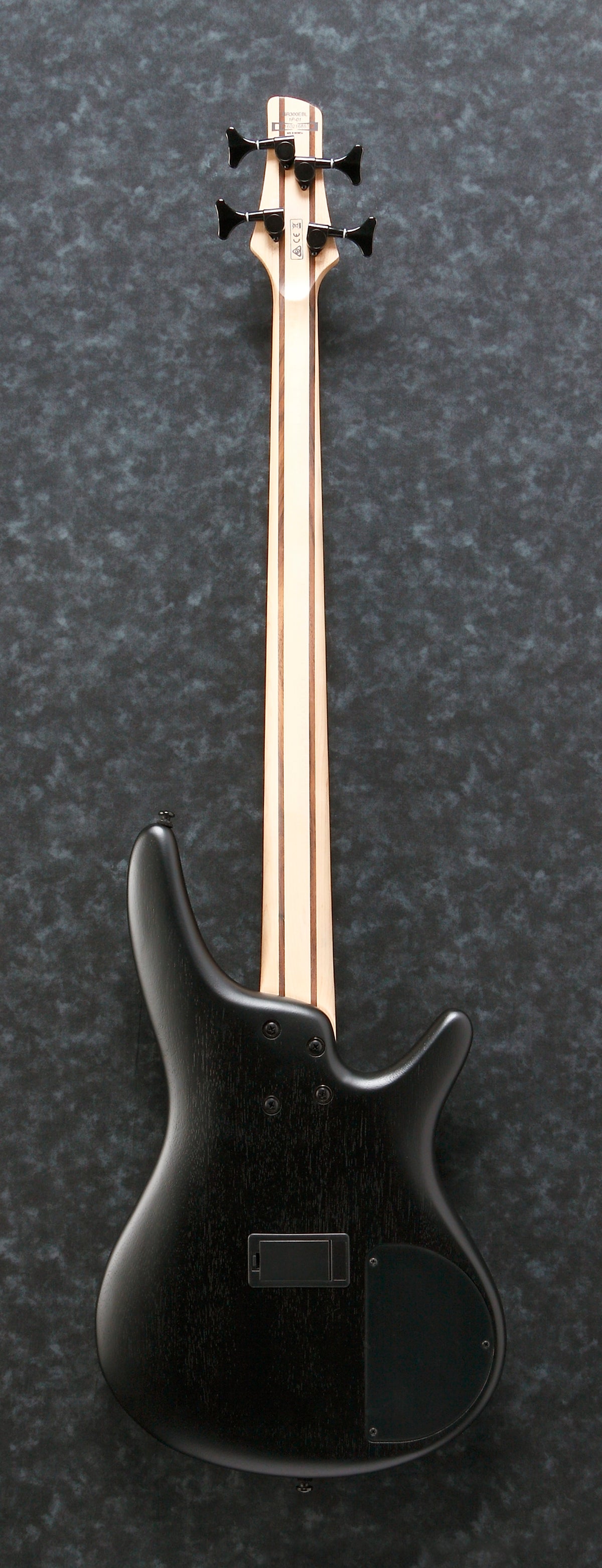 Ibanez SR300E Left Handed 4-String Electric Bass Guitar - Weathered Black