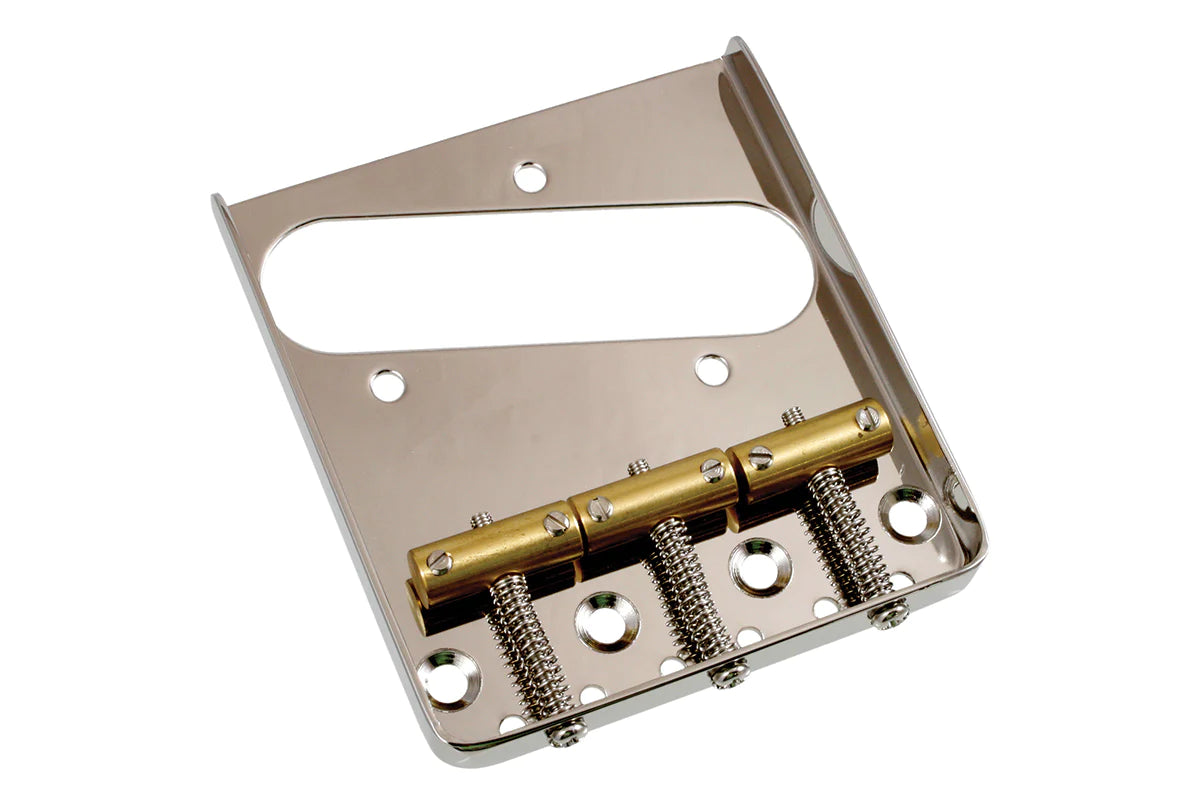 All Parts TB-5120 Vintage 3 Saddle Bridge for Telecaster - Nickel