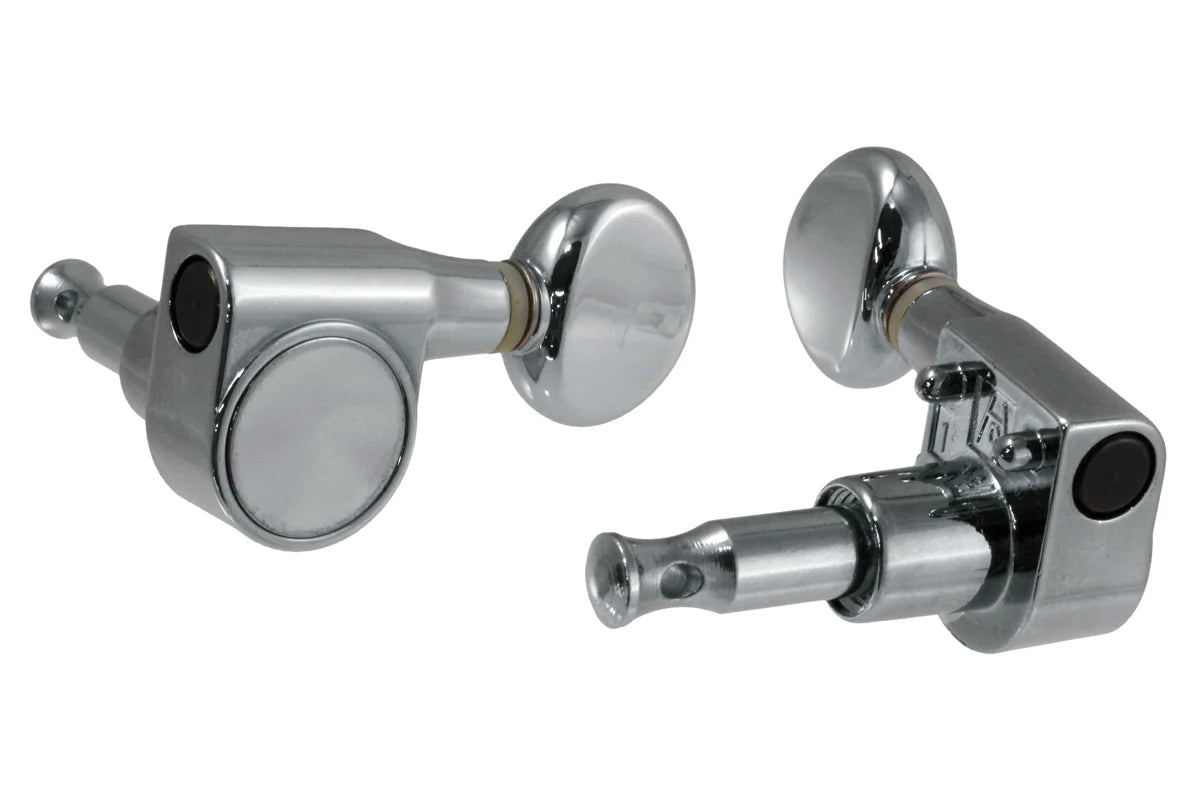 All Parts TK-7590 6-In-Line 2-Pin Tuner Set - Chrome