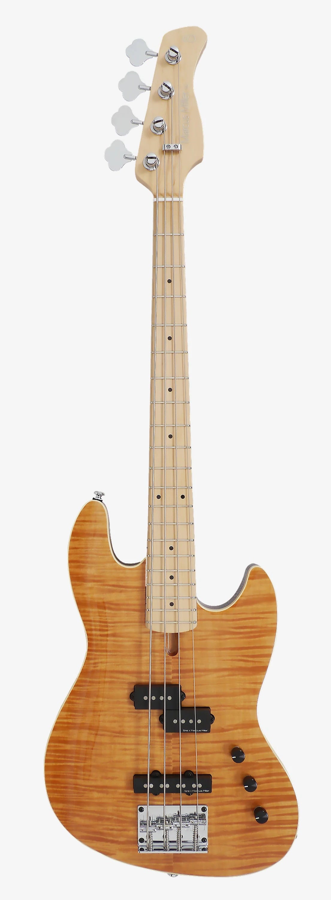 Sire Marcus Miller U5 Alder 4-String Passive Short Scale Electric Bass Guitar - Natural