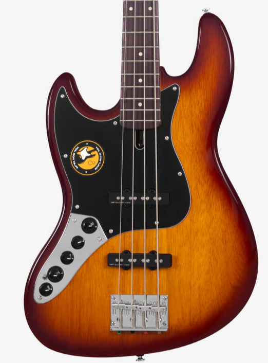 Sire Marcus Miller V3 2nd Generation 4-String Left Handed Active Electric Bass Guitar - Tobacco Sunburst
