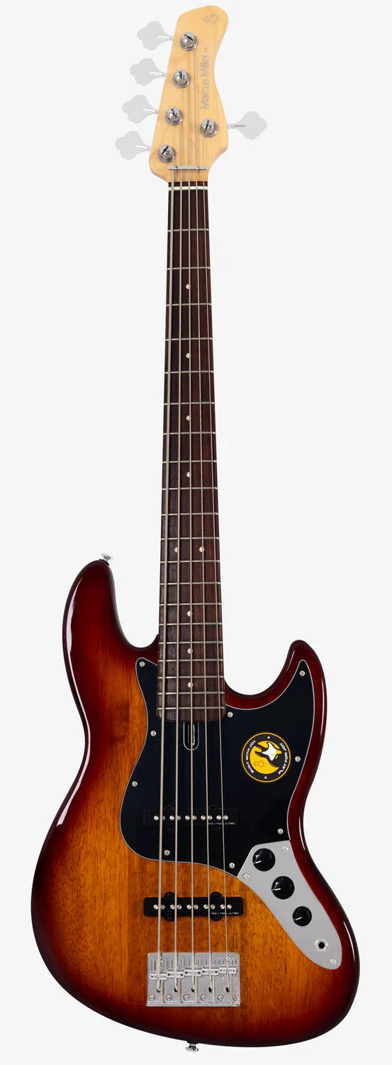 Sire Marcus Miller V3P 5-String Passive Electric Bass Guitar - Tobacco Sunburst