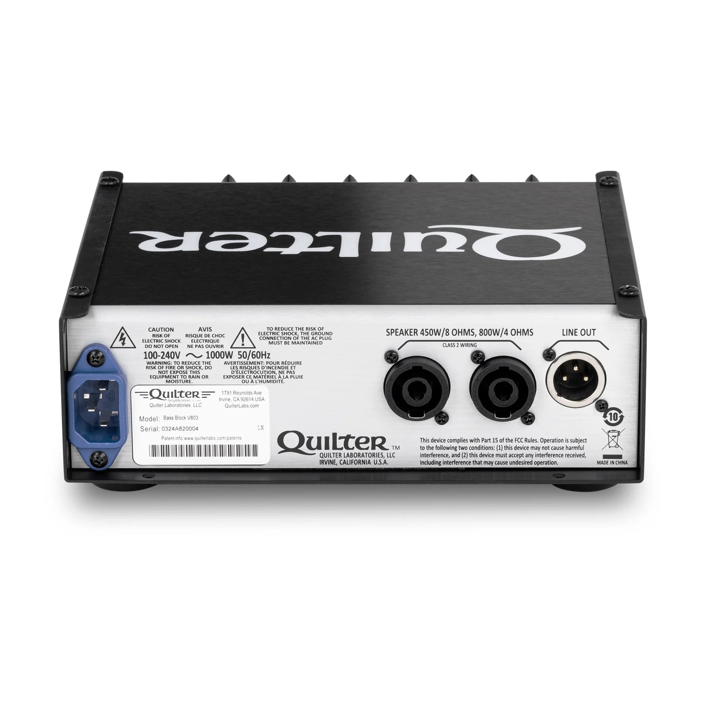 Quilter Bass Block V803 800-Watt Bass Amp Head