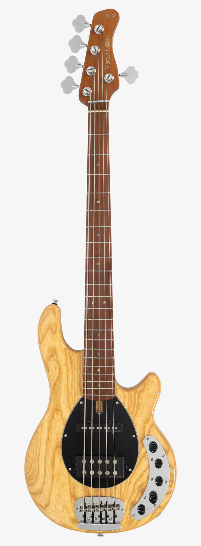 Sire Marcus Miller Z7 Active 5-String Electric Bass Guitar - Natural