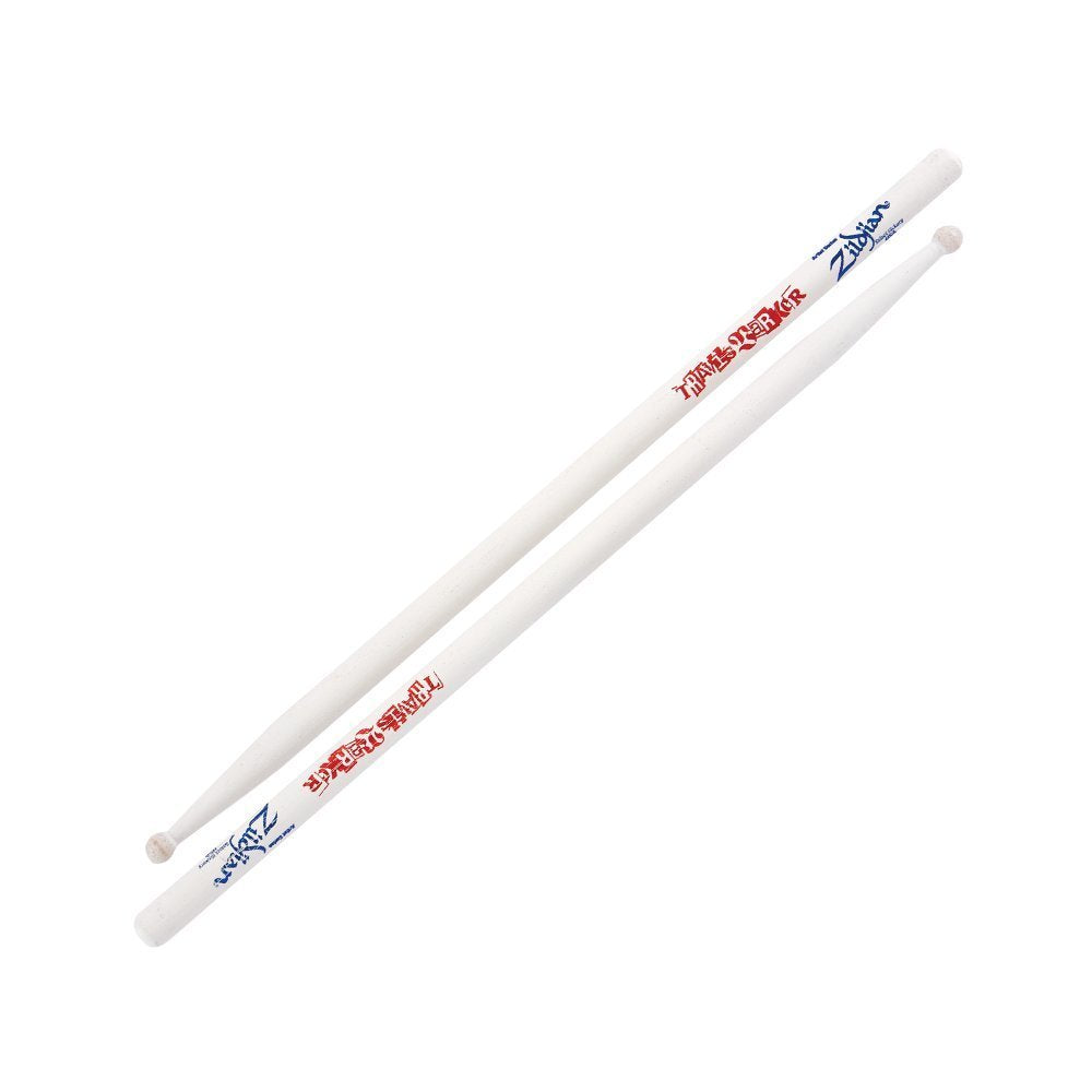 Zildjian Travis Barker Signature Drum Sticks - White
