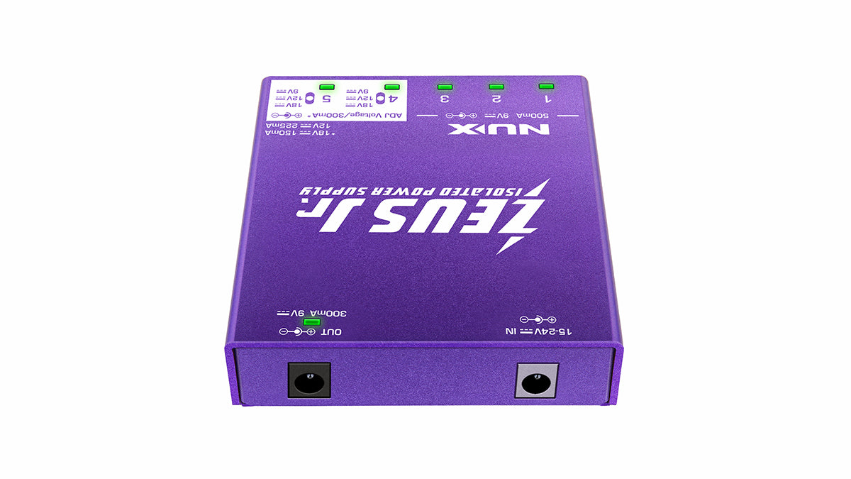 NUX Zeus Jr. Isolated Pedal Power Supply