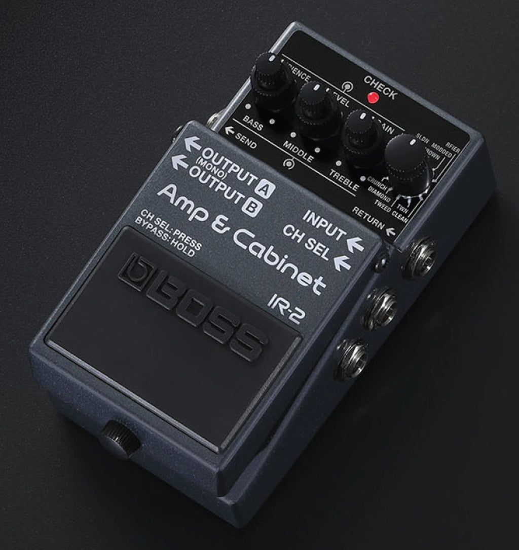 boss ir pedal Boss IR-2 Amp & Cabinet Sim Pedal – Acoustic Music Shop