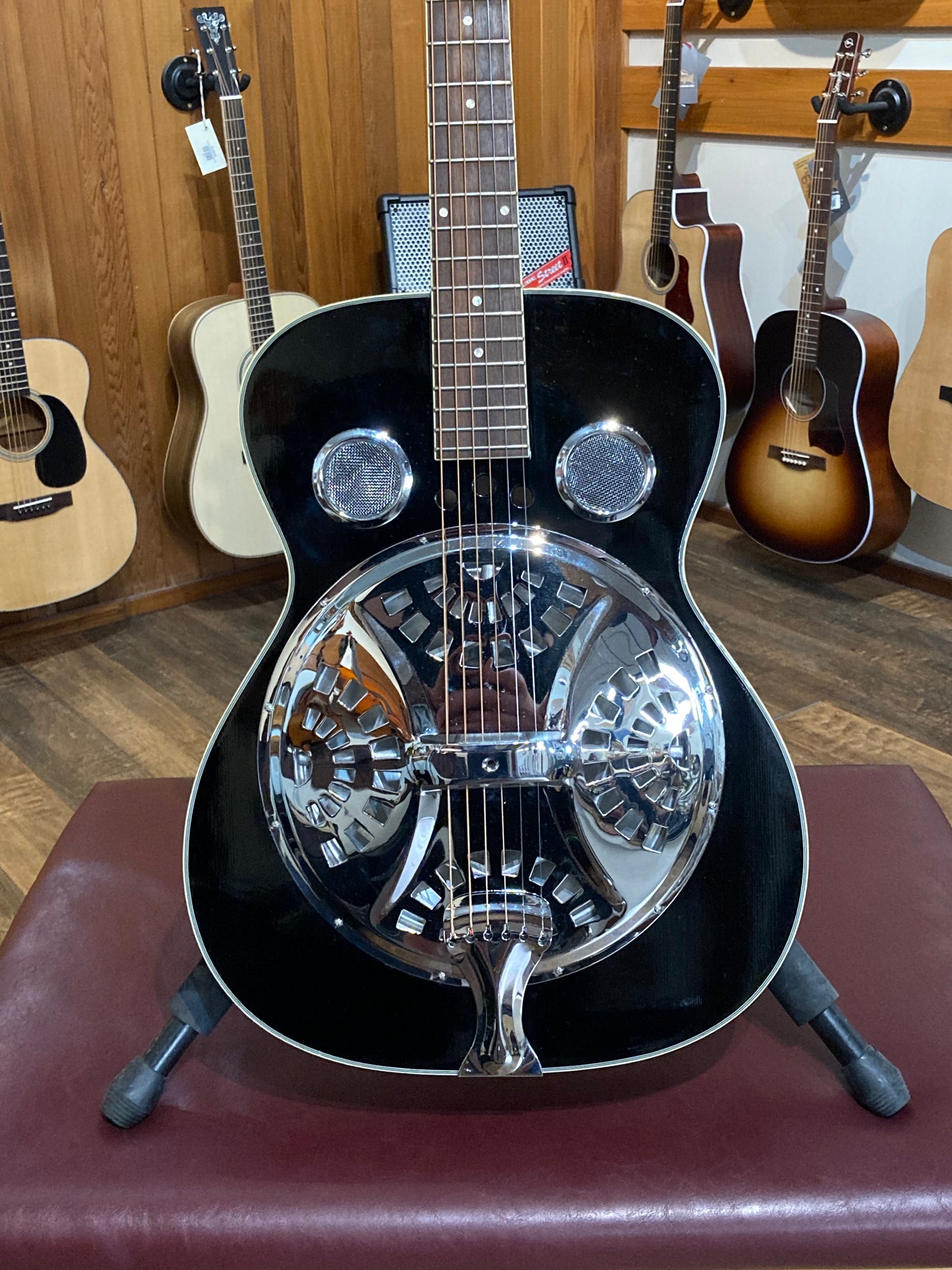 Regal RD-30 Round Neck Resonator w/Case (Used)