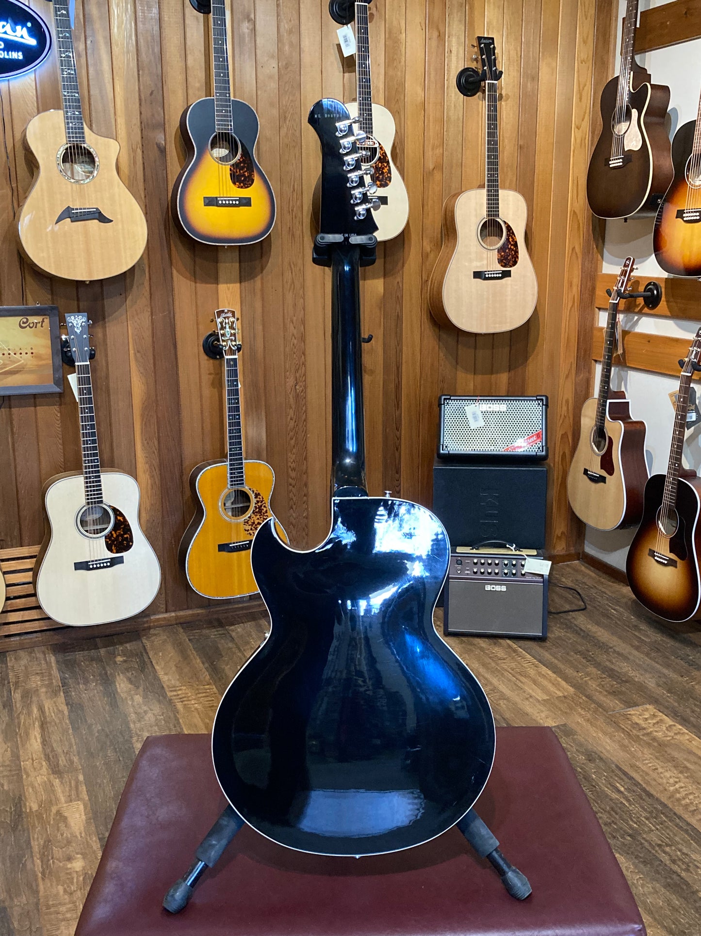 Gibson ES-195 Hollowbody Electric Guitar w/Case & Bigsby (2013)