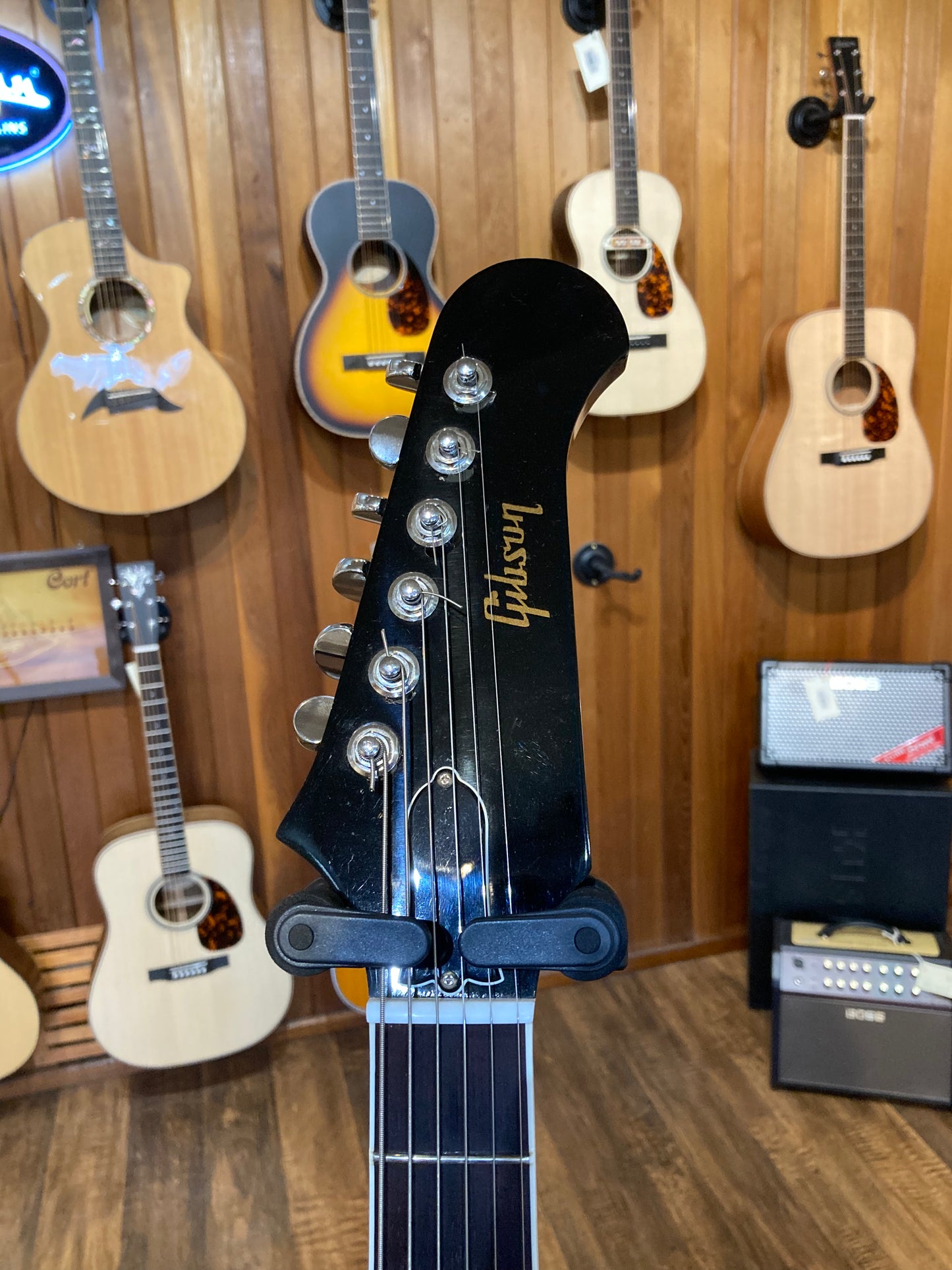 Gibson ES-195 Hollowbody Electric Guitar w/Case & Bigsby (2013)