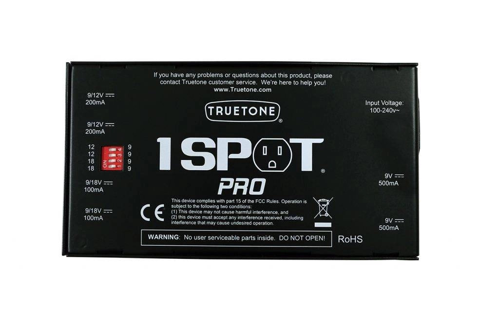 Truetone CS6 Pure Isolated Low-Profile Power Supply