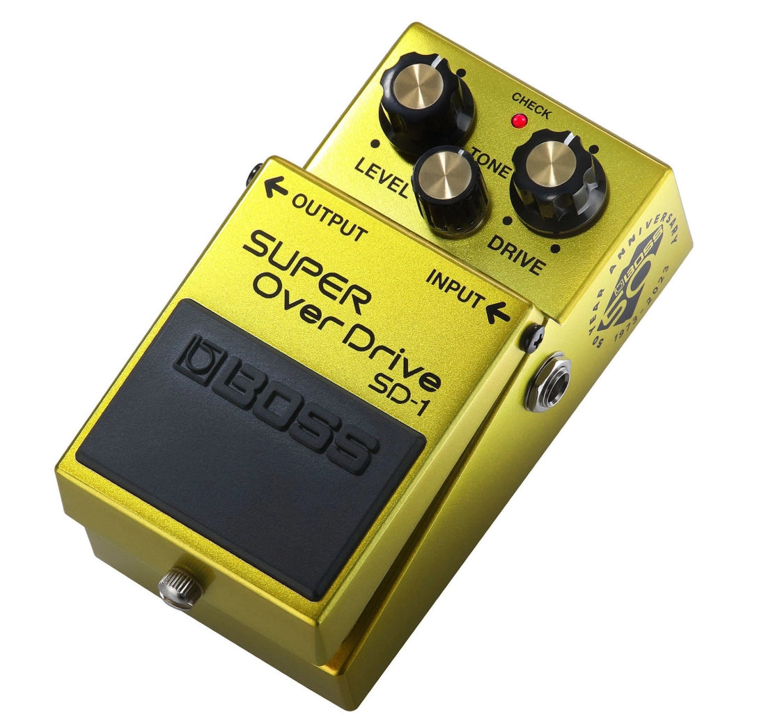 Boss 50th Anniversary SD-1 Super Overdrive Pedal