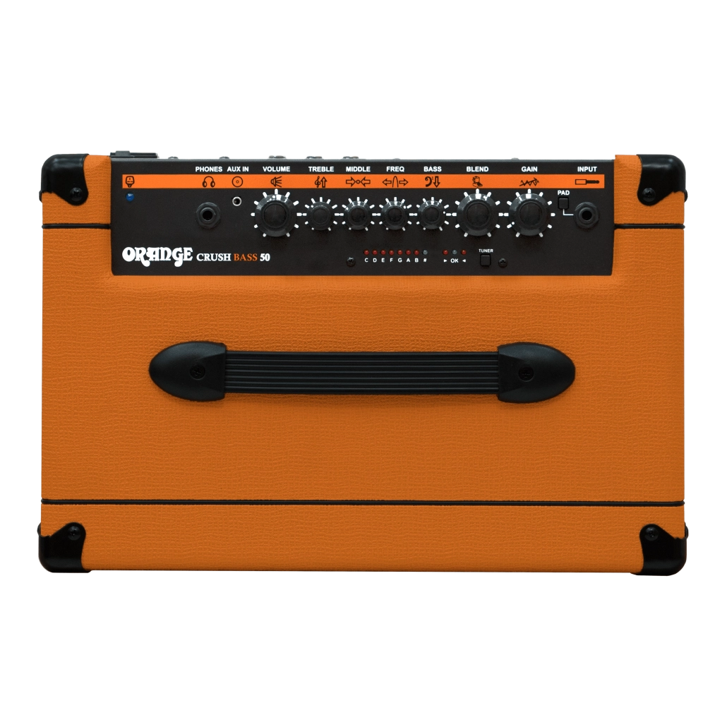 Orange Amplifiers Crush Bass 50 Watt Bass Guitar Combo with Tuner
