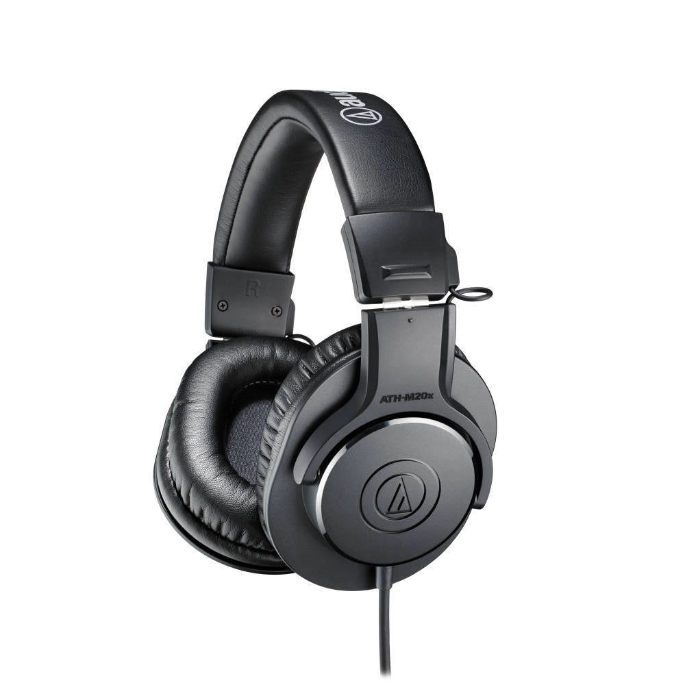 Audio-Technica ATH-M20X Closed Back Studio Headphones - Black