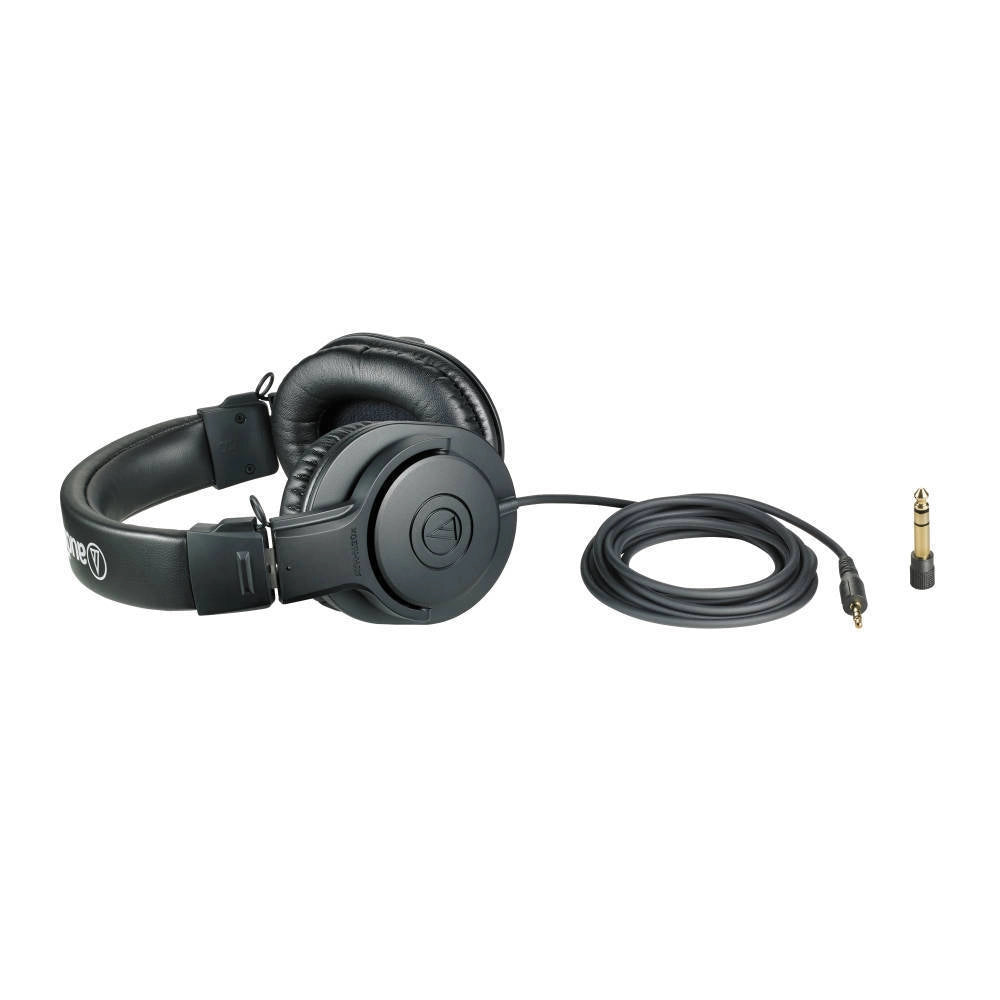 Audio-Technica ATH-M20X Closed Back Studio Headphones - Black