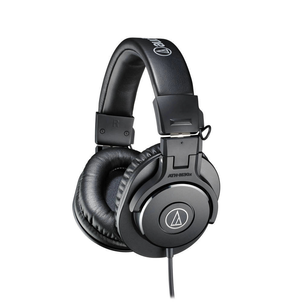 Audio-Technica ATH-M30X Closed Back Studio Headphones - Black