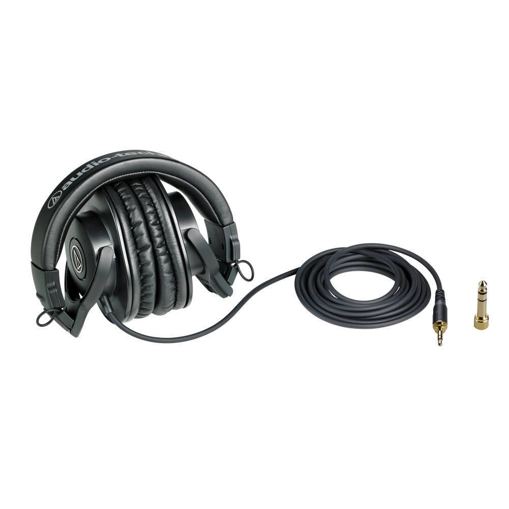Audio-Technica ATH-M30X Closed Back Studio Headphones - Black