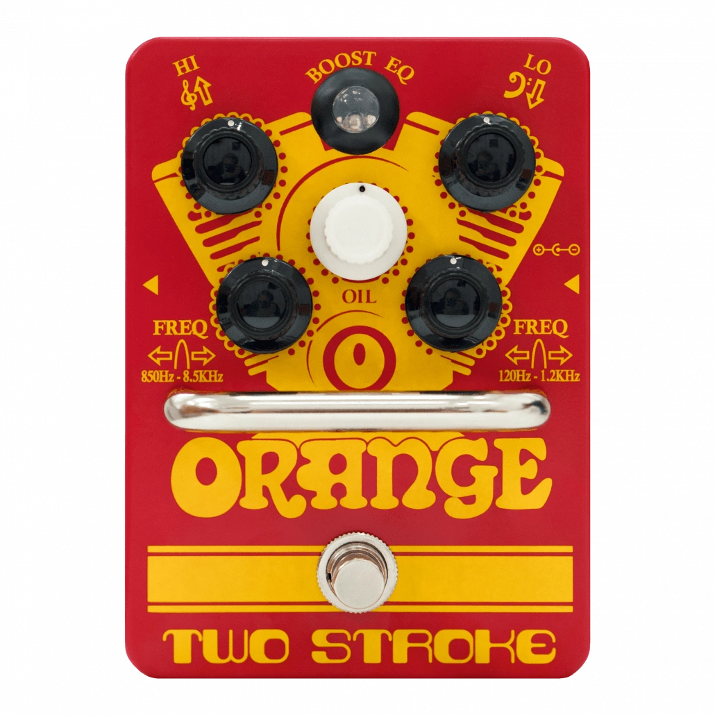 Orange Two Stroke Boost/Parametric EQ Pedal