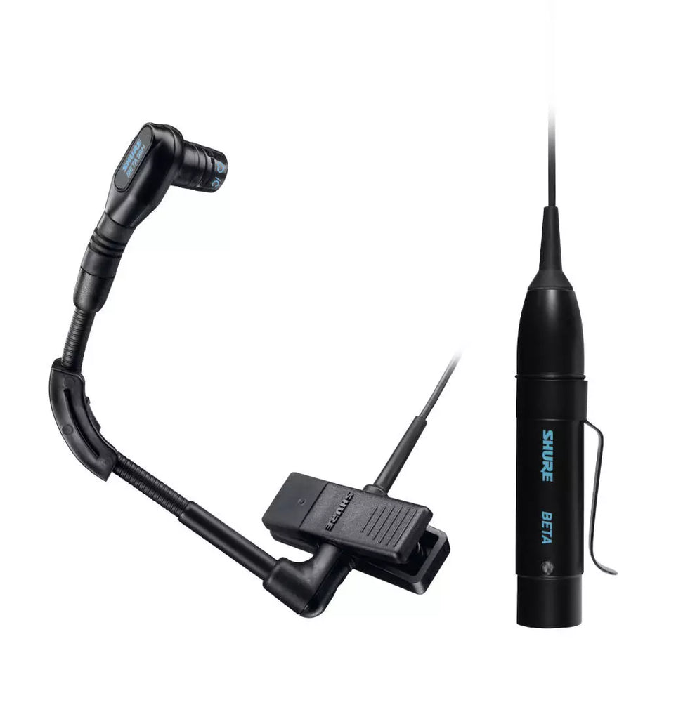 Shure Beta 98H/C Miniature Instrument Clip-On Cardioid Condenser Microphone