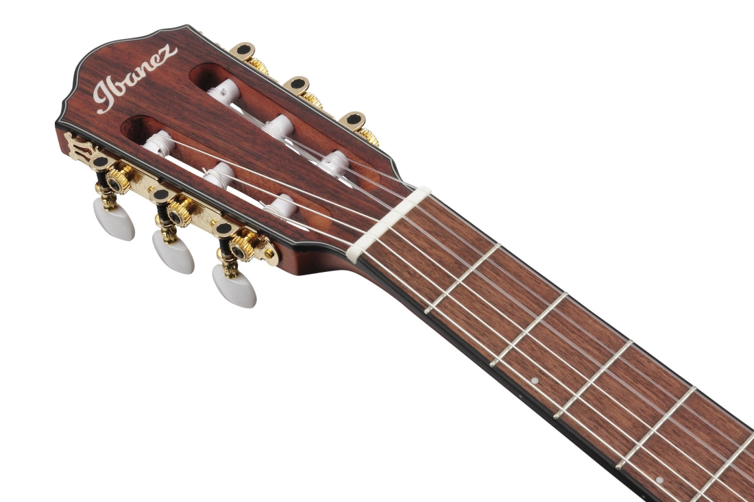 Ibanez FRH10N Acoustic/Electric Nylon String Guitar - Indigo Blue Metallic Flat