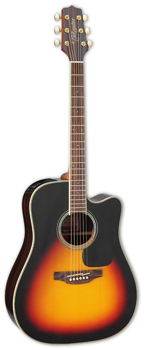 Takamine GD51CE-BSB Acoustic/Electric Guitar - Gloss Brown Sunburst