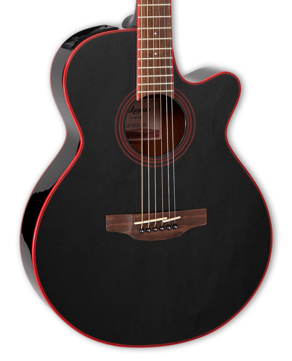 Takamine GF49CE FX Acoustic/Electric Guitar - Cosmic Black Sparkle