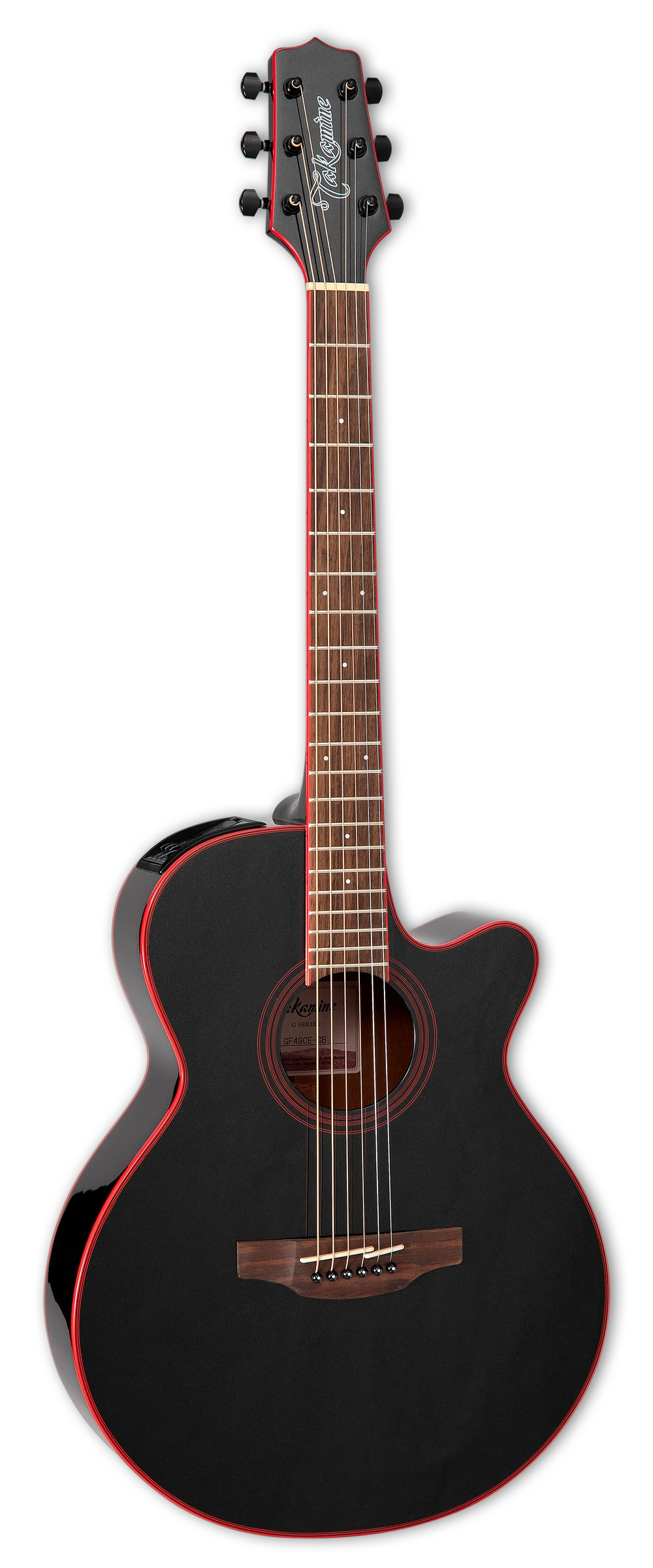 Takamine GF49CE FX Acoustic/Electric Guitar - Cosmic Black Sparkle