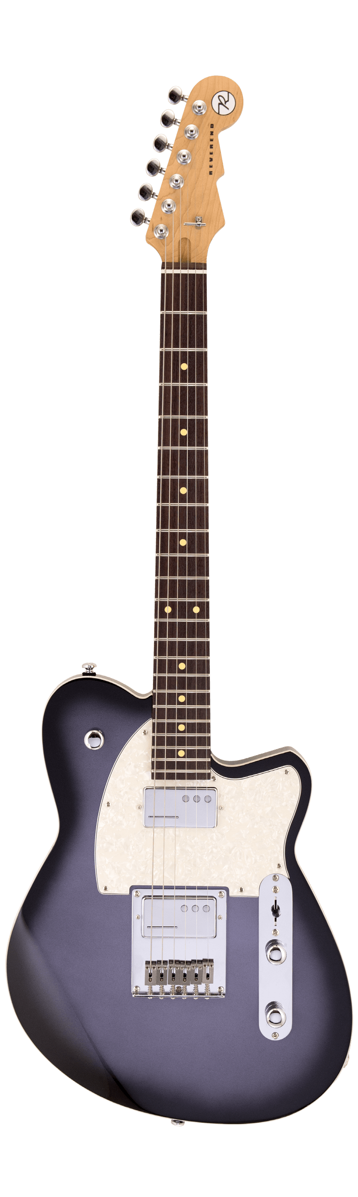 Reverend Crosscut Electric Guitar - Periwinkle Burst