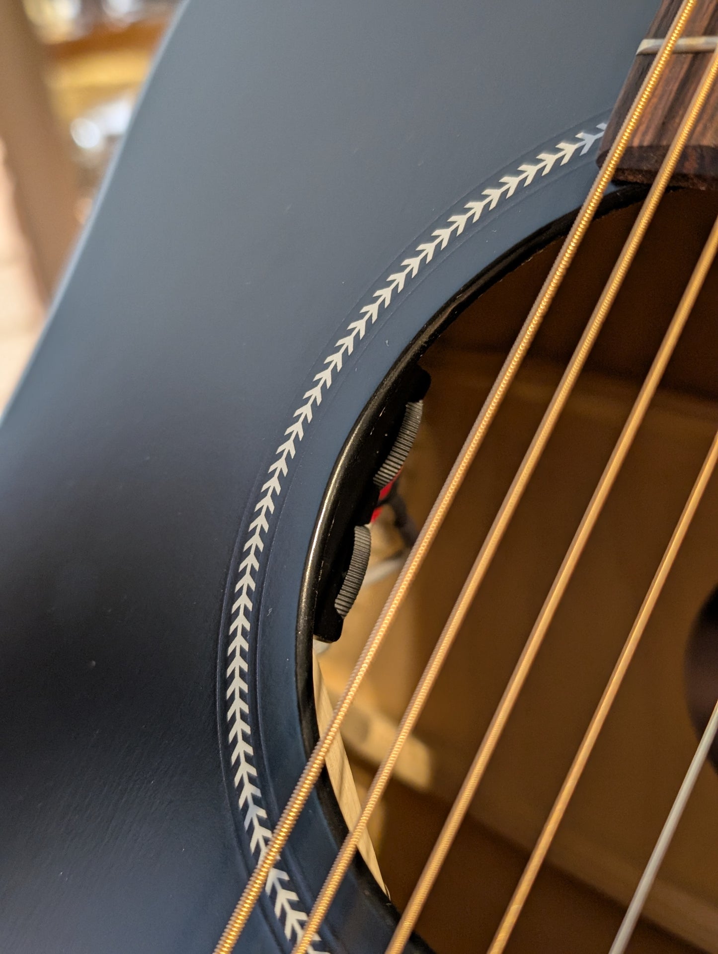 Seagull S6 Classic Black Acoustic/Electric Guitar w/Gig Bag - Factory Second (Serial #048595900216)