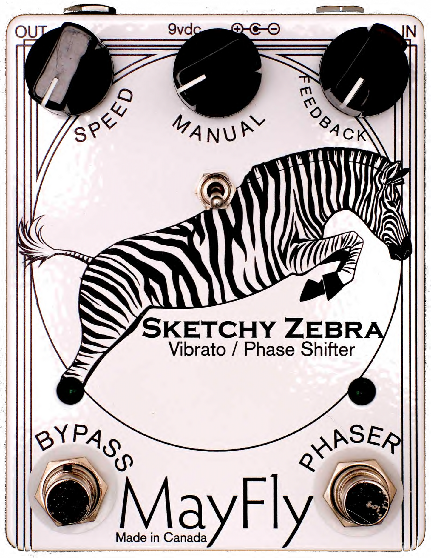 MayFly Audio Sketchy Zebra 6 Stage Phase Shifter